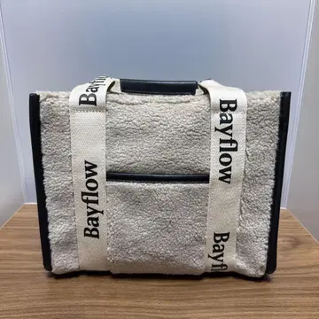 Bayflow 숄더백 베이지/블랙