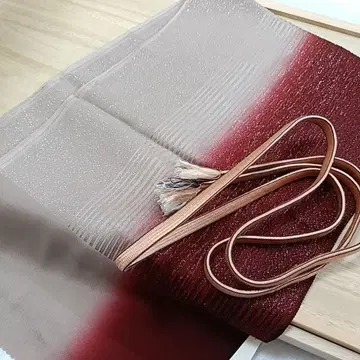 39 허리띠 오비 장식 천 세트 그레이 볼드