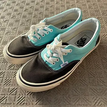 VANS 26.5cm 블랙/터콰이즈 스니커즈