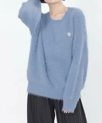 MARYQUANT 마리콴트 페더얀 데이지 풀오버 블루