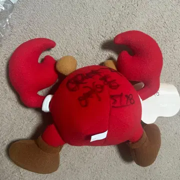 보트 레이서 오쿠무라 아스카 선수 친필 사인 미쿠니 캐릭터 봉제 인형