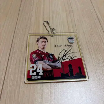 빗셀 고베 사카이 토쿠노리 플레이어 미니 아크릴 색지 키링