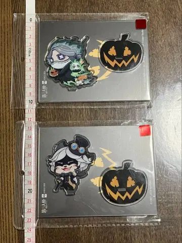 제5인격 묘지기 포토그래퍼 할로윈 아크릴 스탠드 2개 세트