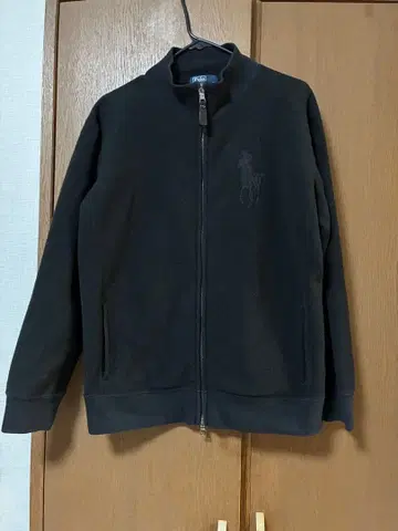 폴로 랄프로렌 플리스 자켓 빅 포니 블랙