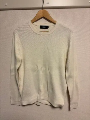 니트 스웨터 화이트 블랙 그레이