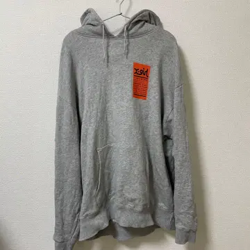 x-girl 그레이 후드 부착 후드티 L 사이즈 원가 14,300