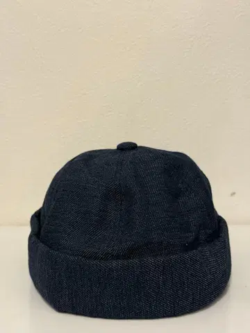 Rotar 다크 데님 캡 챙 없음