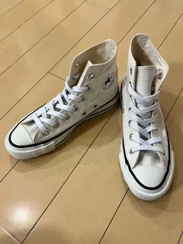 CONVERSE ALL STAR 화이트 하이컷 23.5 재팬