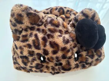 USJ 유니버셜 헬로키티 레오파드 무늬 표범 무늬 모자 팬캡 키티