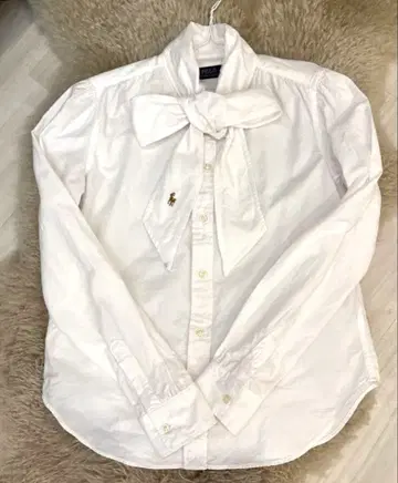 폴로 랄프 로렌 리본 포함 셔츠 사이즈 2 155/84A