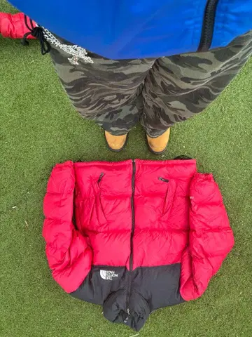 THE NORTH FACE 다운 자켓 빨검