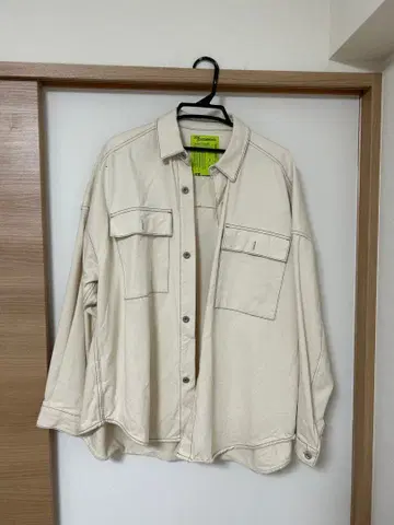 FREAK'S STORE 베이지 오버 사이즈 셔츠 자켓