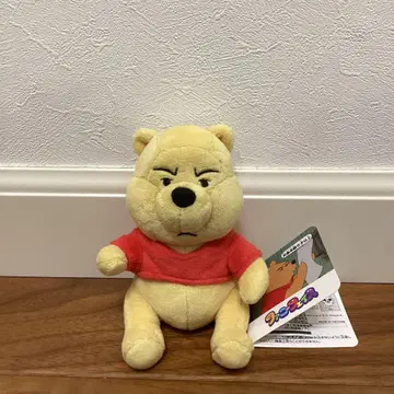 곰돌이 푸 푸우 페이스 봉제 인형 키링