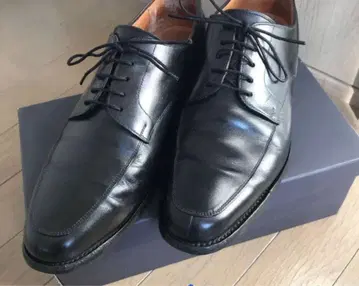 스코치 그레인 비즈니스 슈즈 가죽 신발 25.5cm