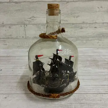 배 모형 보틀 빈티지