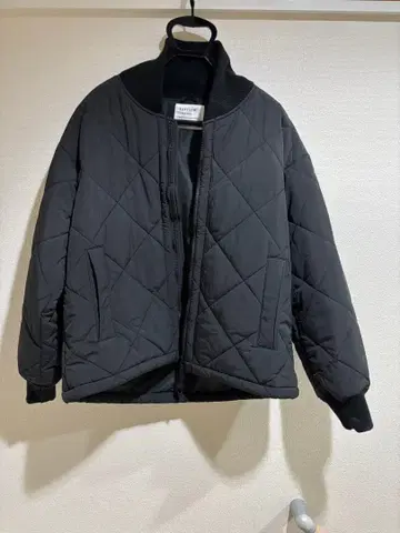 BAYFLOW 퀼팅 블루종