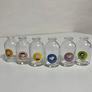 스누피 미니 유리병