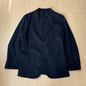 유니클로 컴포트 2B 자켓 울 라이크 네이비 S