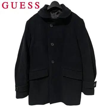 GUESS / 게스 남성용 울 자켓 코트 L 블랙 계열 a523