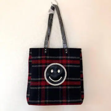 Ray BEAMS (토트백) ECODECO/별주 체크 토트백