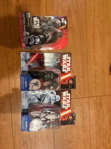 [ 미개봉 ] STAR WARS 피규어 3체 세트 스타 워즈