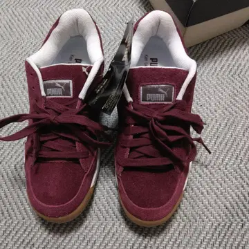 푸마 스웨이드 스니커즈 스케이트 슈즈 28 올드 빈티지