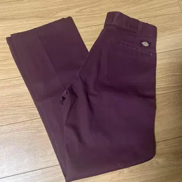 Dickies 874 32 x 32 마룬 오리지널 핏 워크 팬츠
