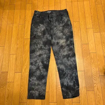 Norton 블랙/그레이 타이다이 팬츠