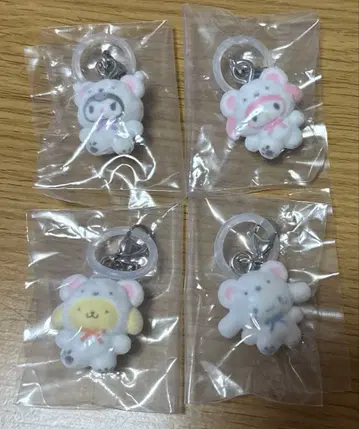 산리오 메지루시 액세서리 포근포근 스노우