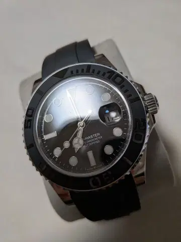 다이버 워치 자동 와인딩 블랙