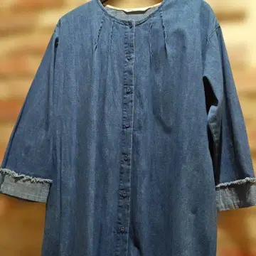 conges payes 데님 코트