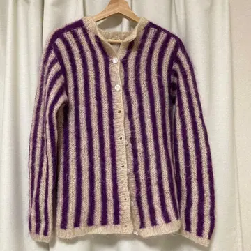 잉글랜드제 빈티지 모헤어 가디건