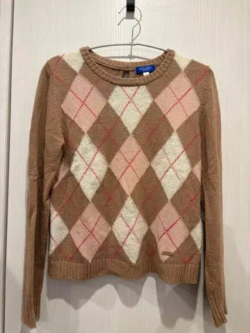 BLUE LABEL CRESTBRIDGE 아가일 무늬 니트 풀오버