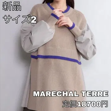 4481 MARECHAL TERRE 레이어드라이크 니트