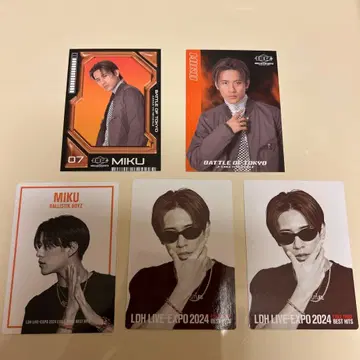 MIKU 후카보리 미라이 포토 카드 BALLISTIK BOYZ BBZ