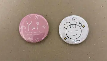 사쿠라자카46 사쿠라미츠 페스티벌 캔뱃지 타케모토 유이