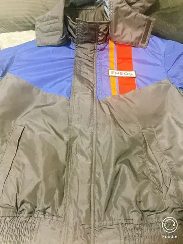 ENEOS 블루종 L 사이즈 후드 부착