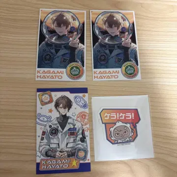 니지산지 ROF-MAO 4주년 카가미 하야토 폴라로이드 포토 카드