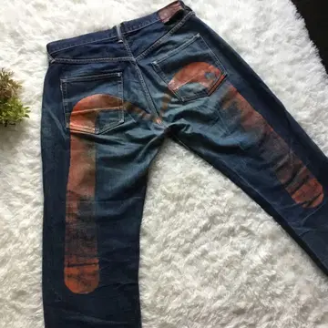 레어템 EVISU No.2 2001 w38 미캉 미캉귀 다이코쿠 카모메