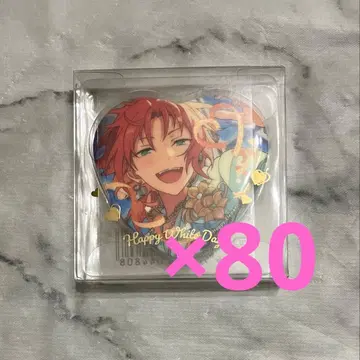 앙스타 화이트데이 하트 캔뱃지 레오 스타라이 스타포니