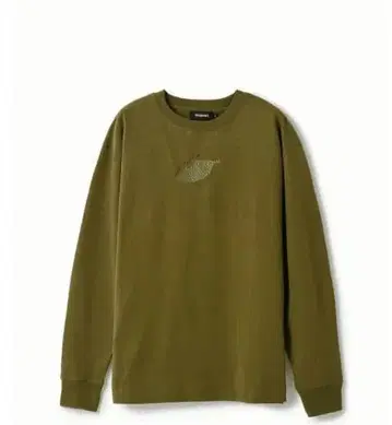 새상품 데시구알 긴팔 코튼 셔츠 XL 면 셔츠 그린