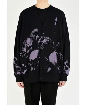 라드뮤지션 20AW SKULL CARDIGAN 새상품급