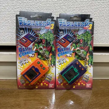 디지털몬스터 Ver.3 2색 세트 레어 레트로 희귀 당시 물건