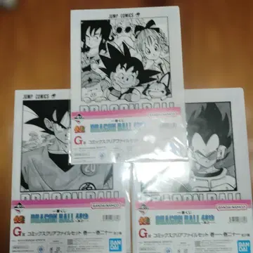 드래곤볼 제일복권 40th 클리어 파일 세트