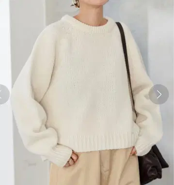 새상품급 [ FRAMeWORK ] 23AW 로우 게이지 크루넥 풀오버