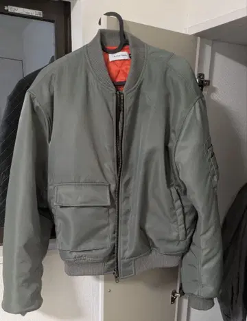 봄버 자켓 ma-1 쇼트 기장