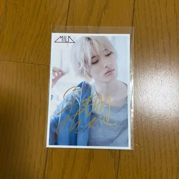 M!LK 야마나카 유타로 사인 브로마이드 12번째 잔