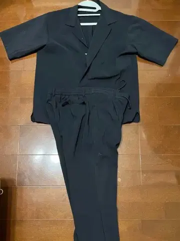 오픈 카라 셔츠 PLST 셋업 L 사이즈