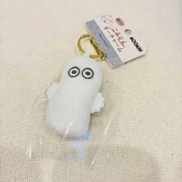 택 포함 새상품 니니 방울이 들어간 동글동글 참 키링