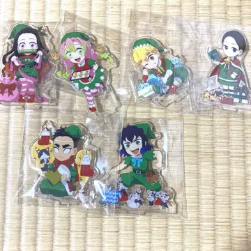 귀멸 크리스마스 2022 아크릴 스탠드 6세트